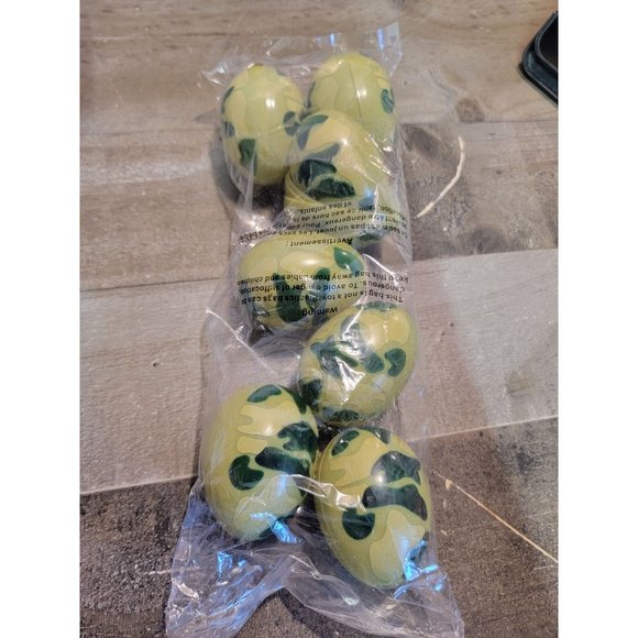 Easter eggs spring green camouflage set army decor - Picture 4 of 6